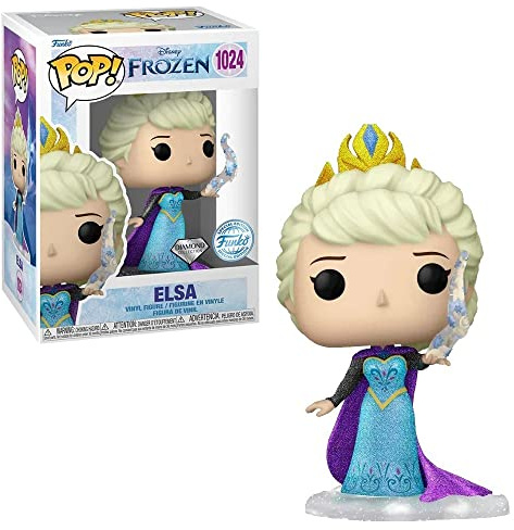 Funko Disney Ultimate Princess Pop! Vinyl Figure Elsa (DGLT) 9 cm
