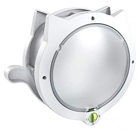 Breadom Cat Door Interior Door Pet Door 4 Way Locking Cat Flap for Cat Exterior Door 4 Modes Locking Suitable for Window and Wall(white)