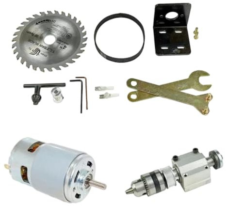 CONQUERALL 775 DC 24V Motor Tischkreissäge 12000RPM Elektromotor für Holz DIY Design