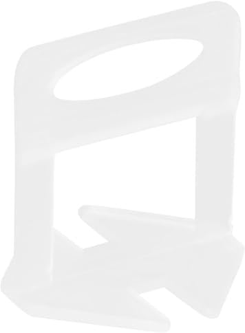 vidaXL Clips de Nivellement de Carreaux 2500 pcs, Système de Nivellement de Carrelage, Clips d'Espacement de Carrelage Mural, 2 mm
