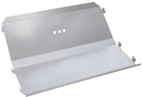 BABOSSA® Hitzeschild für Napoleon Rogue 625 aus massivem Edelstahl | Einsatz für Doppelwandigen Deckel | V2A Edelstahl