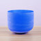 Frosted Blue Color 432Hz G Throat Chakra Quartz Crystal Singing Bowl for Meditation, Yoga and Relaxation 8 inch