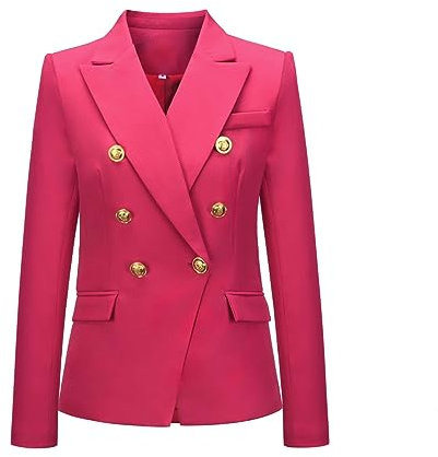Générique Veste Solide Décontractée Pour Femme Blazer Sans Manche Veste De Costume Femme Col Devant Ouvert Manches 3/4 Chic Mode Pour Femme Au Bureau Blazer Femmes Veste
