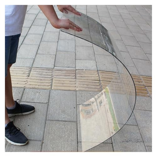 ZHZHXR Dachplatte aus Klarem Polycarbonat, Transparente Kunststoff PC-Platte Regenfeste Dachplatten for Garten, Vordächer, Fenster (1x2m/3.28x6.56ft)