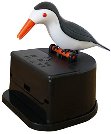 Little-Bird Zahnstocherspender, lustiger Push-Typ-Zahnstocherhalter, Vogelform, Press-Typ, Zahnstocherhalter für Zuhause