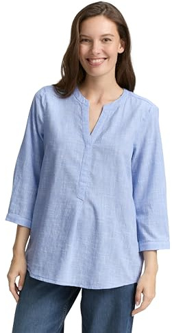 Tom Tailor Damen 1047572 Bluse aus Baumwolle
