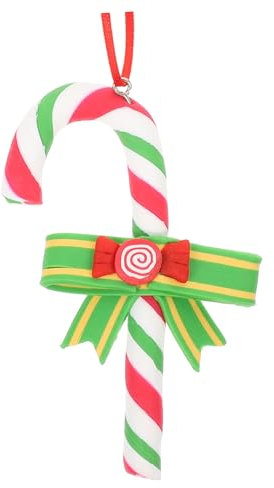 POPETPOP Decorazione Natalizia Ceramica Fatta Mano Ornamento Per Albero Di Natale Ciondolo Forma Di Addobbo Per Feste e Atmosfera Natalizia