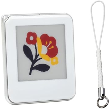 Waveshare 1.54inch Passive NFC-Powered E-Paper (G), Red/Yellow/Black/White 4-Color Displaying, No batt, Wireless Powering & Data Transfer, Silver Metal Border