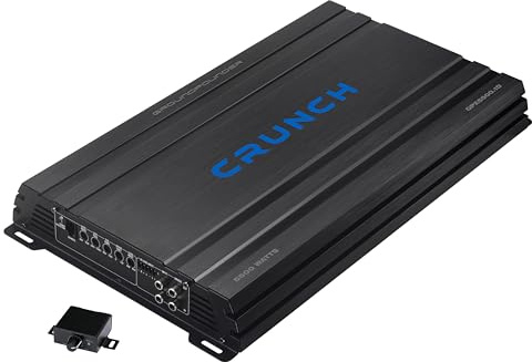 CRUNCH GPX5500.1D - Class D Digital Mono Verstärker mit 5500 W max | mit Master/Slave Funktion | GROUNDPOUNDER AMPLIFIERS | CRUNCH Car Audio unlimited