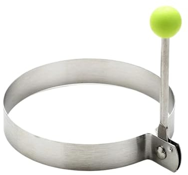 NJIEzhao Eierpfannenform 1 Stück Spiegeleiformer, Pfannkuchenform, Omelettform, Bratei-Kochwerkzeuge, Küchenzubehör-Gadget(Round)