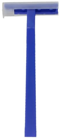 Garcia de Pou 100 Einheit Twin Klinge Rasierer in Bulk, 10 cm, Polyethylen, Blau, 10 x 30 x 30 cm