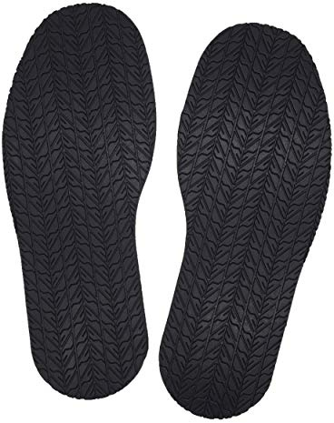 KANEIJI Shoe Replacement Rubber Full Out Sole,4mm Thickness, one Pair (Black)