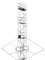 ALTEC Rollfix® 1.0 900 | 9m AH | Rollen (Ø150mm) | teleskopierbare Traverse | Dreieckausleger | Made in Germany | TÜV | belastbar 200kg/m² | Alu | Norm - DIN EN 1004-1 | Baugerüst | Fahrgerüst