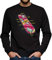 Hoverboard Skateboard Sweatshirt Pullover Herren XXL Schwarz