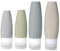 Travel Bottles for Toiletries, Travel Containers for Toiletries, Travel Size Bottles,TSA Approved Leak Proof Refillable Empty Silicone Travel Bottles,Travel Liquid Bottles