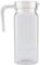 500ml Acrilico Bollitore Brocca Acqua Acrilico Brocche Trasparenti Con Manico e Coperchio Riutilizzabili Per Acqua, Succhi, Tè Freddo, Limonata e Latte