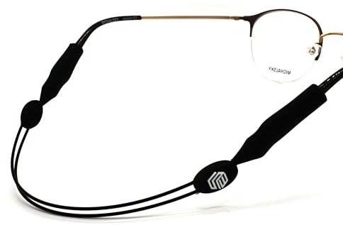 Seelwerk Verstellbares Brillenband im 2er Set - Sportbrillenband für Damen, Herren & Kinder - Brillenhalter für Sport & Freizeit – Wasserfest & Flexibel - Brillenzubehör