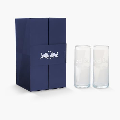 Red Bull Set di 2 bicchieri, prodotto originale