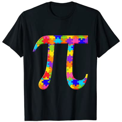 PI Day Verhältnis Puzzle Autism Puzzle T-Shirt