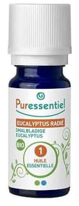 Puressentiel - Huile Essentielle Eucalyptus Radié - Bio - 100 pourcent pure et naturelle - HEBBD - 30 ml