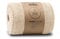 Juteband, Tischläufer, Soft Jute, Natur/Farbig 15 cm breit, 10 m Rolle | Tischband Deko Hochzeit rustikal Natur/Farbig (weiß)