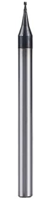 Trapano Bit 2 Flute Micro Flat End Mill Mini CNC Router Bit 4mm Shank Tungsten Carbide End Mill,0,4xD4x50L