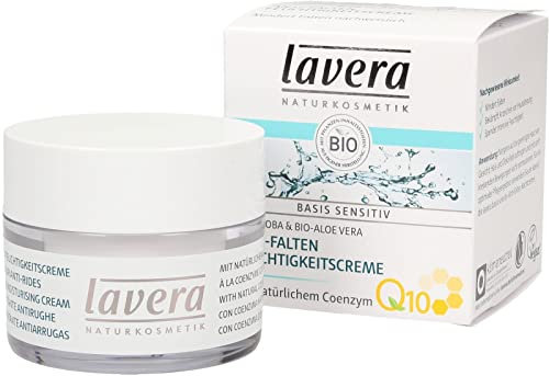 Lavera Basi Sensitiv Feuchtigkeitsspendende Anti-Falten-Creme Q10