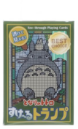 ENSKY Transparentes Mein Nachbar Totoro-Kartenspiel
