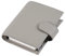 Moterm Pocket Regular Ringe Planer - Echtes Leder Binder Organizer (Kiesel-Grau, 19mm Ring)