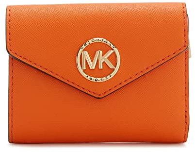 MICHAEL KORS 34S1GNME6L-842 GREENWICH TRIFOLD WALL Women Abricot Size One Size
