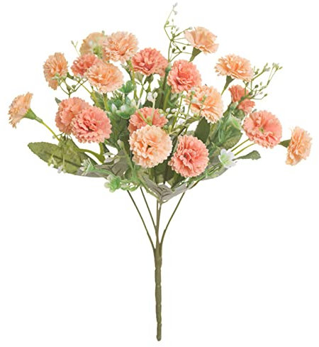 Frdun 20 flores de imitación lila, flores artificiales de hortensia lila, elegantes ramos de efecto de larga duración para centros de mesa de boda de otoño