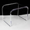Klar Acryl End Tabelle, U-förmigen Beistelltisch mit abgerundeten Kanten, stilvolle Moderne Couchtisch kleine Räume Schlafzimmer oder Wohnzimmer Möbel(32x23x23.5cm(13x9x9), Transparent)