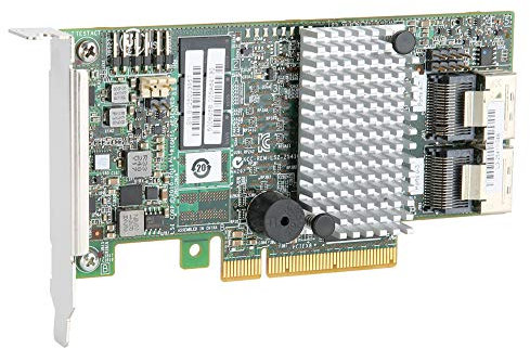 Akozon Scheda Controller SAS, LSI 9267 8i 2208 6 GB S 512 MB PCI E 2.0 8 Porte SATA Controller SAS 8 Porte SATA SAS Porte Controller Raid di Espansione RAID0 1 10 Low Baffle 6 GB S