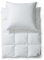RIBECO GERMANY 200x220 cm weiß - Wärmeklasse: warm - Komfort: normal - Kissengröße: 80x80 cm 80x80 cm Bettdecke Daune, Daunenbettdecke Kopfkissen 2er-Set