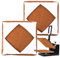 2 Piezas Envoltura para Placas de Prensado, 38x38 cm Cubierta Envoltura Platina Prensa Calor Cubierta Envoltura Prensa Calor Resistente Calor para Máquina de Prensado de Calor por Sublimación