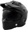 A-PRO SRL Motorrad Jet Helm Cafe Racer ECE 22-06 Sonnenblende Scooter Matt Schwarz L, 8057639302410