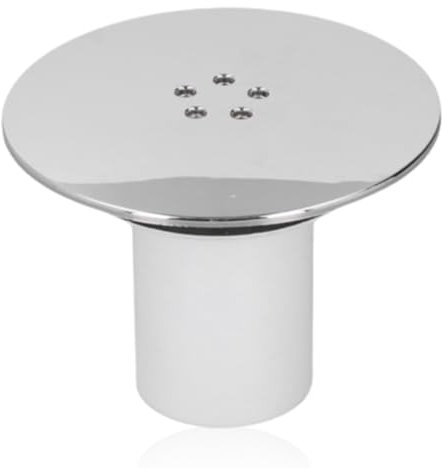 Cyrank Round Shower Drain Cover, Shower Floor Drain Cover Replacement Bathroom Shower Drain Kit Shower Drain Cover Replacement Shower Trap Cover Waste Trap Plug Hole Cover Replacement