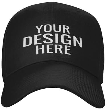 KYZMZC benutzerdefinierte Mütze für – Großhandelspreis Fügen Sie Ihr eigenes Design/Text/Fotos hinzu, personalisierte Baseballmütze, Trucker-Mütze, Angelmütze