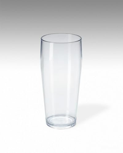 ADOMA 2er-Set Bierglas Willi 0,5L aus Kunststoff