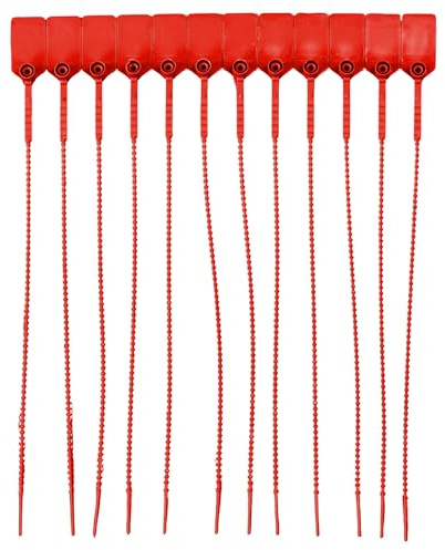 Vigil Anti-Tamper Seal x 500 - For Fire Extinguishers and Other Safety Equipment - 280mm - Red