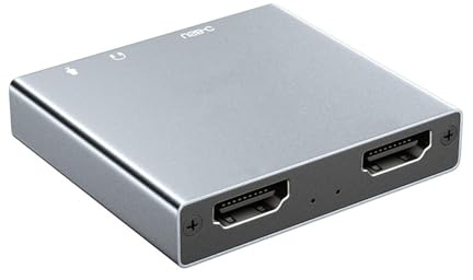 4K30Hz USB3.0 HDTV Video Capturing Device Offer Stable Performances &Stereo Sound For Both Men And Women Metal Shell