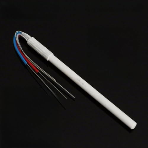 Gettimore 5PCS 24V DC 50W Ceramic Four-Core Wire Heater Element for Soldering Iron, Compatible with 900M 900L 907 908 913 914 936, 70mm, 4-PIN