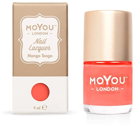 Stamping Nail Lacquer - Mango Tango