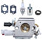 Adefol Vergaser Set für Husqvarna 340 345 350 353 Kettensäge für Jonsered CS2141 CS2145 CS2147 CS2150 CS2152 Kettensäge Ersetzt für Zama C3-EL18