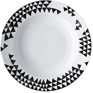 Rosenthal Magic Garden Black Seeds Suppenteller 23 cm Fahne