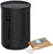 Bokashi 019840040 Poubelle Eco Organico 2 Bokashi-Inclut 1 KG d'activateur, Noir, 9,6L