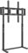 UNHO Floor TV Stand With Bracket: Free Standing Trolley Height Adjustable for 32-100 Flat Panel LED LCD Screens, Max VESA 800x400, Loading Weight 40KG