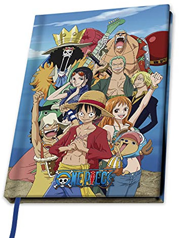 ABY style - One Piece Straw Hat Crew A5 Notizbuch