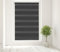 Caecus Black Day and Night Zebra Roller Blind Dual Layer Fabric Aluminium Rail Easy Fit Home Office Bedroom Kids Room Easy Fit 150cm Width x 160cm Drop