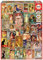 Educa - Puzzle 1000 Teile für Erwachsene | Jugendstil-Collage, 1000 Teile Puzzle für Erwachsene und Kinder ab 14 Jahren, Art Nouveau (19258)